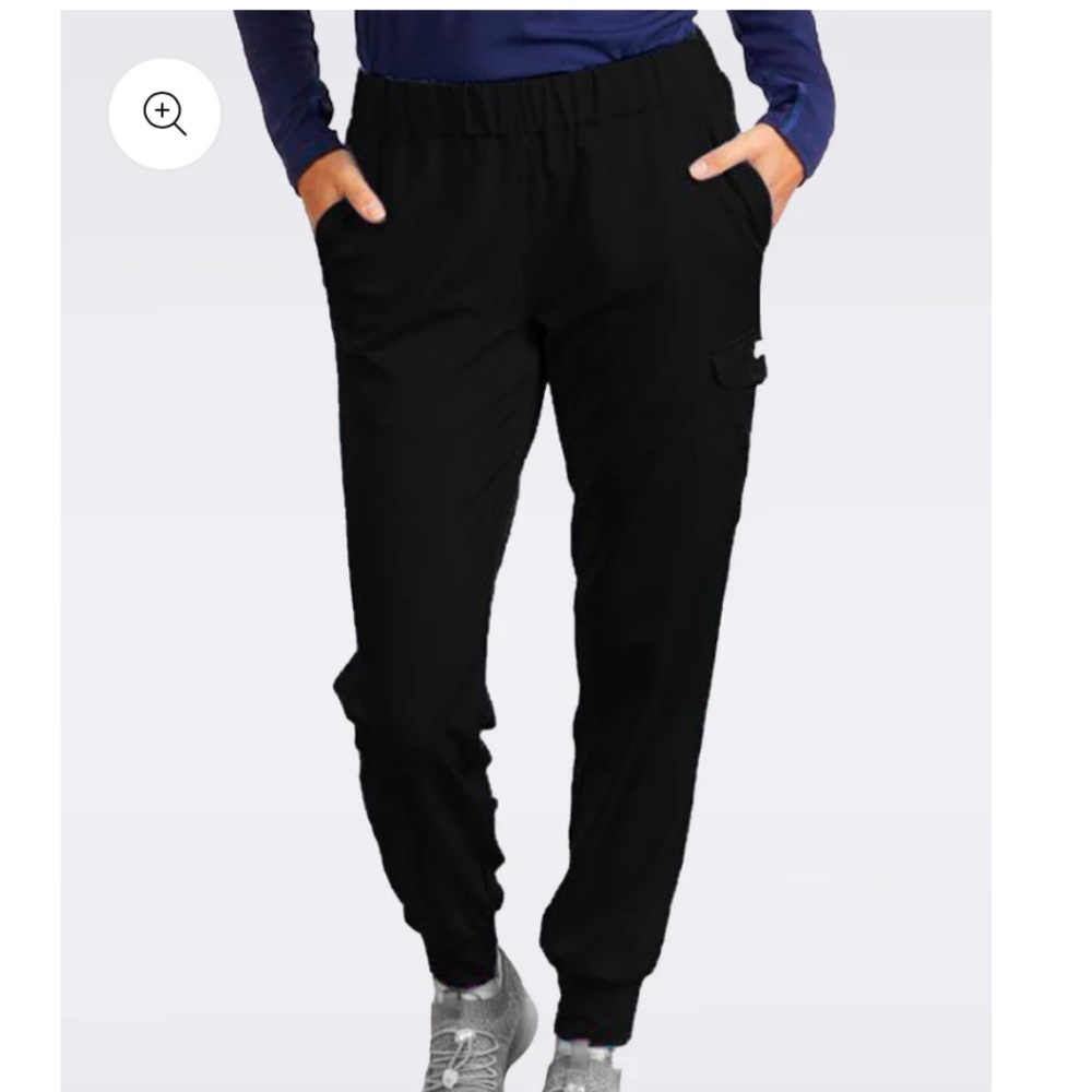 Moxie Scrubs Black Joggers